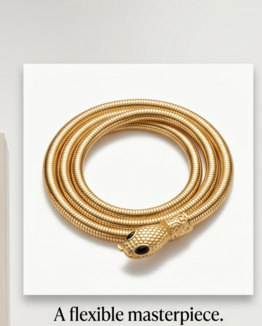 COLLAR EN FANTASIA FLEXIBLE DE DAMA