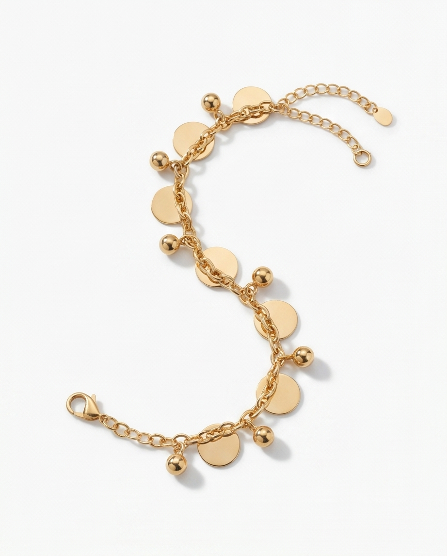 Pulsera con dijes fantasia dama