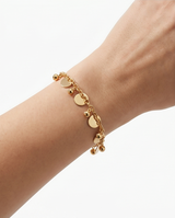 Pulsera con dijes fantasia dama