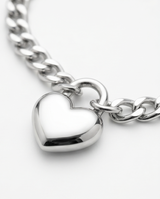 Pulseras de fantasia con dijes corazon dorado