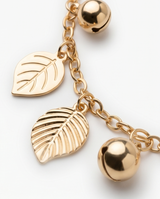 Pulseras de fantasia con dijes Plateados