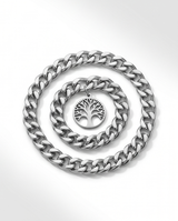 Pulsera fantasia plateada
