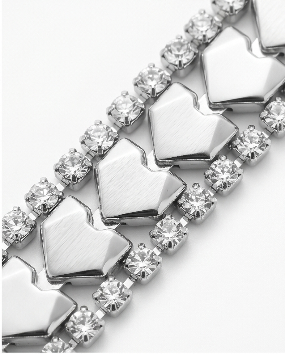 Pulsera de Fantasia dorada con dijes