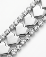 Pulsera de Fantasia dorada con dijes