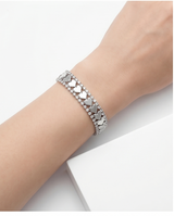 Pulsera de Fantasia dorada con dijes