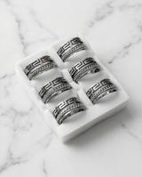 Anillos de acero de Mesa