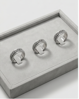 Anillo acero quirúrgico mujer 27