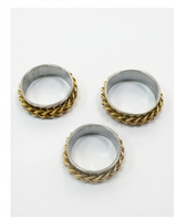Anillo acero quirúrgico mujer 2