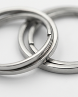 Anillo acero quirúrgico mujer 30