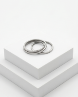 Anillo acero quirúrgico mujer 30