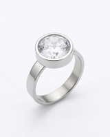 Anillo acero quirúrgico mujer 43