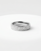 Anillo acero quirúrgico mujer 45