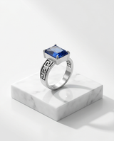 Anillo acero quirúrgico mujer 46