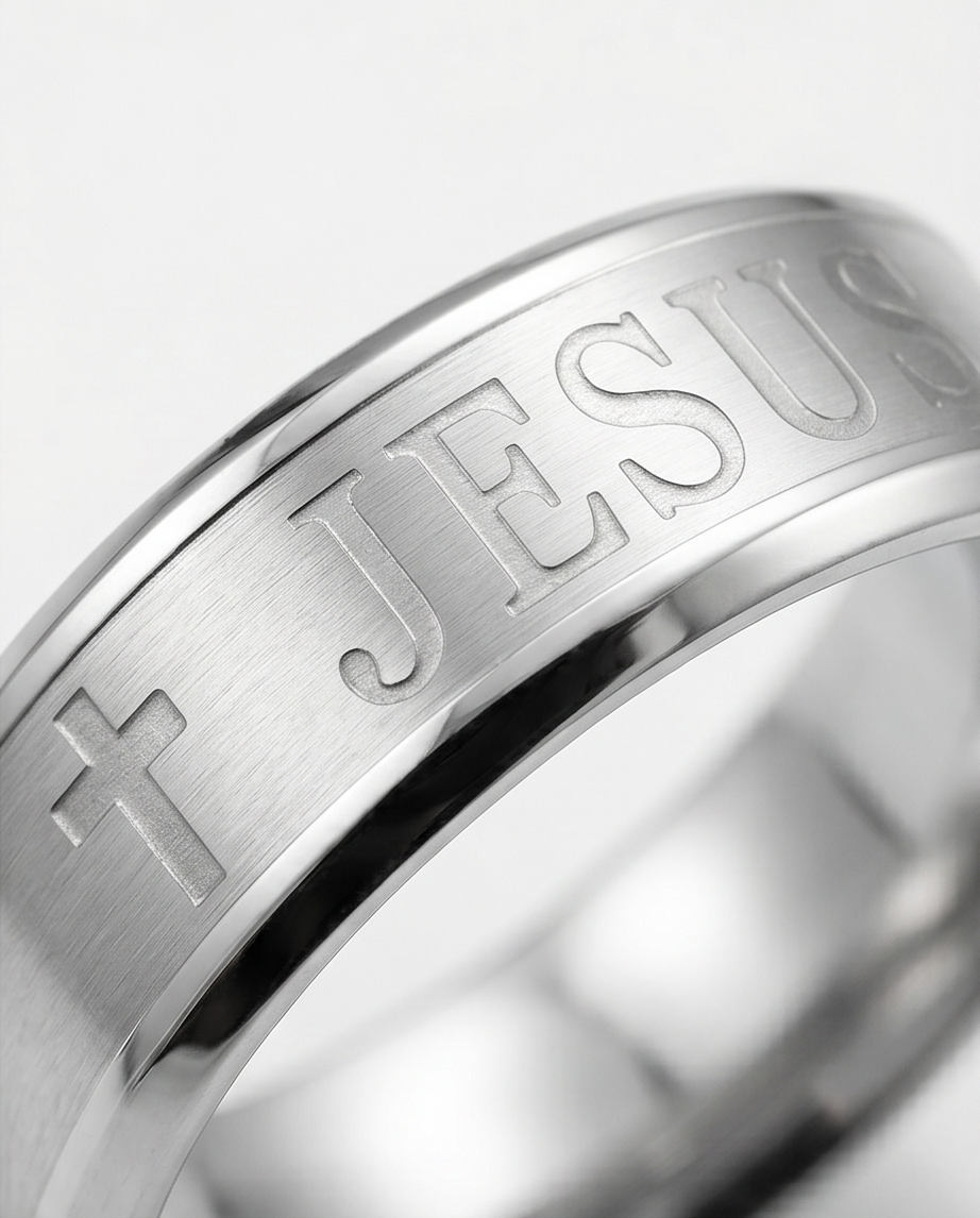 Anillo acero quirúrgico mujer 49