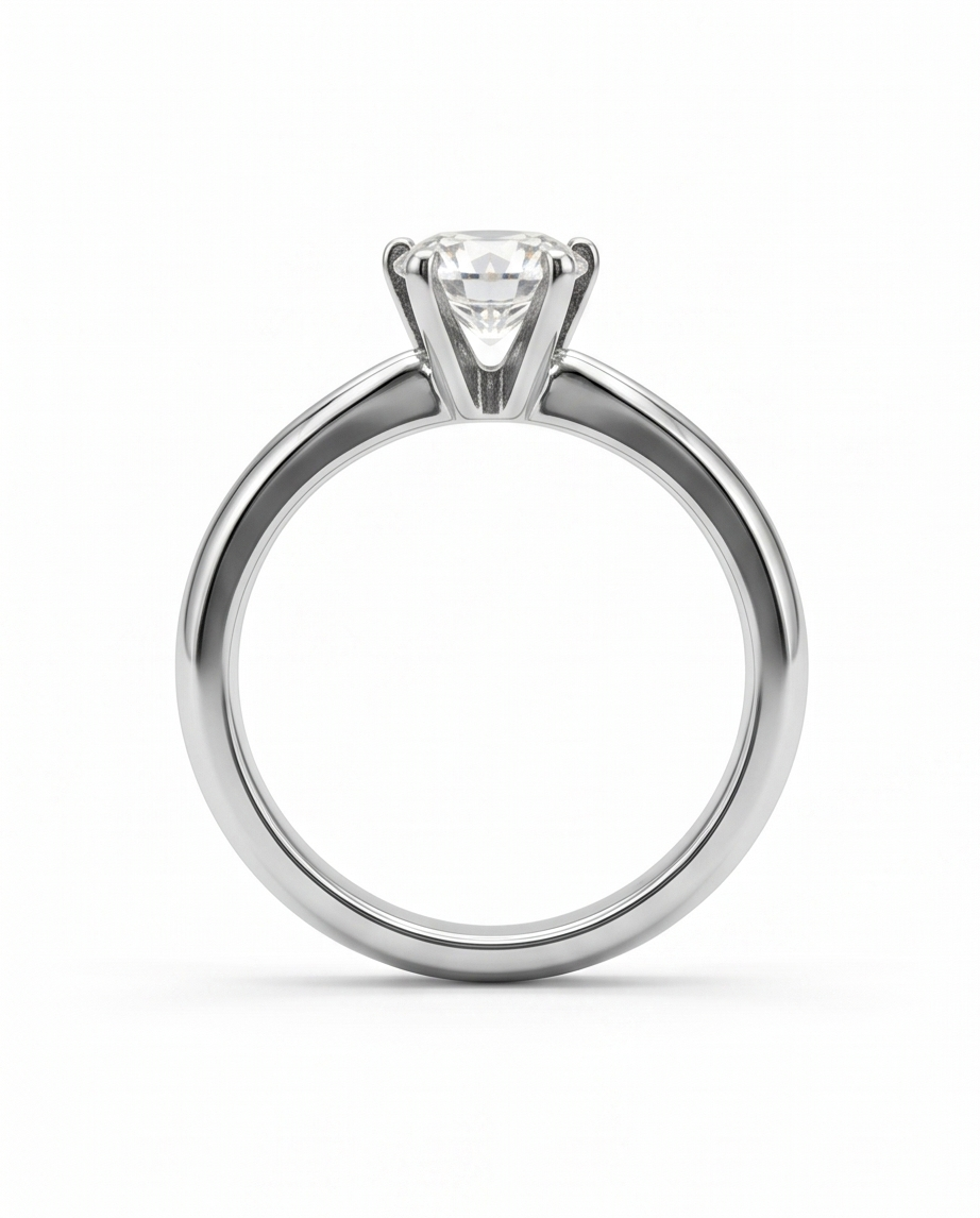 Anillo acero quirúrgico mujer 53