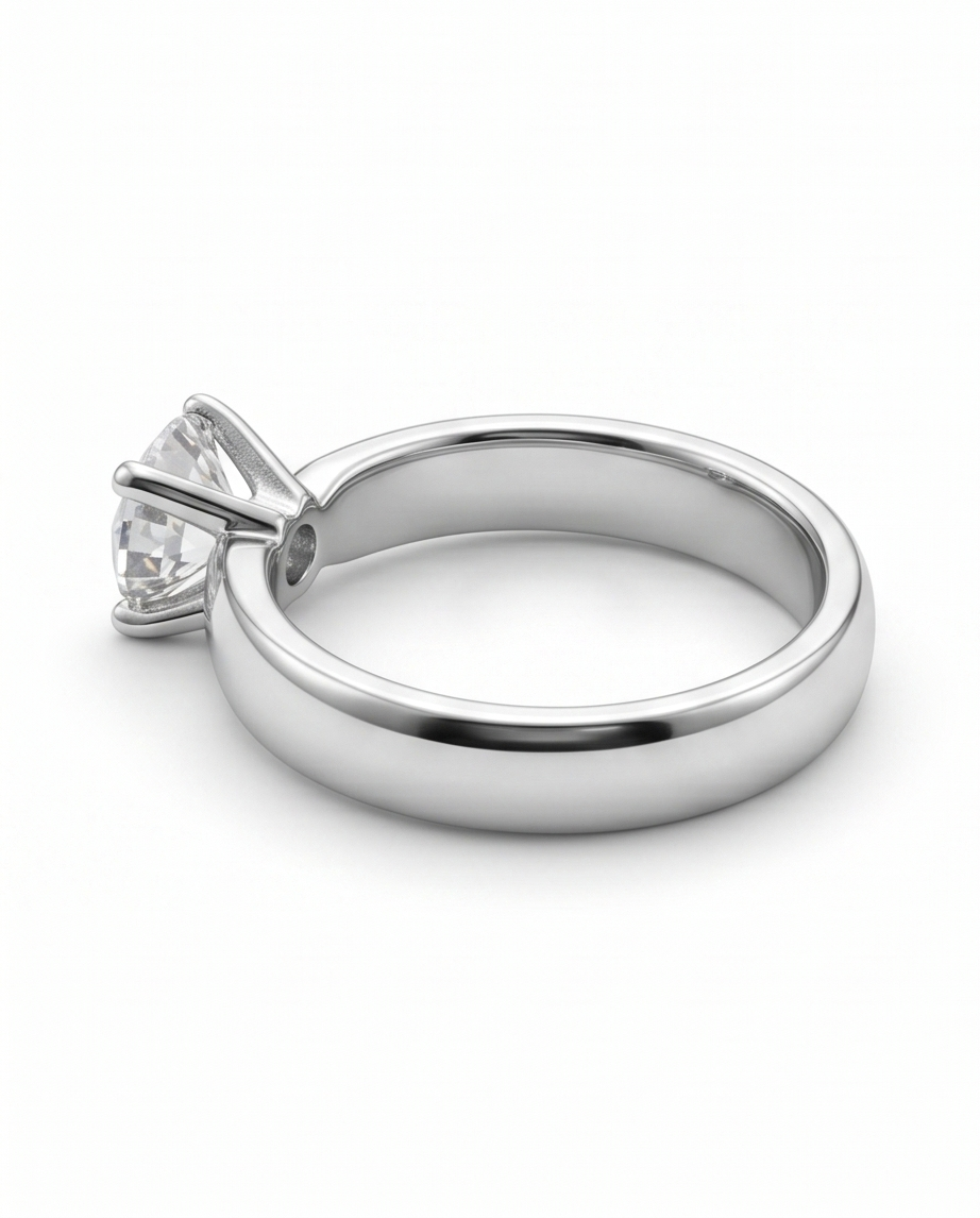 Anillo acero quirúrgico mujer 53