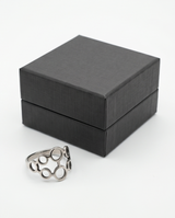 Anillo acero quirúrgico mujer 19