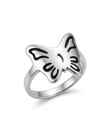 Anillo acero quirúrgico mujer 1