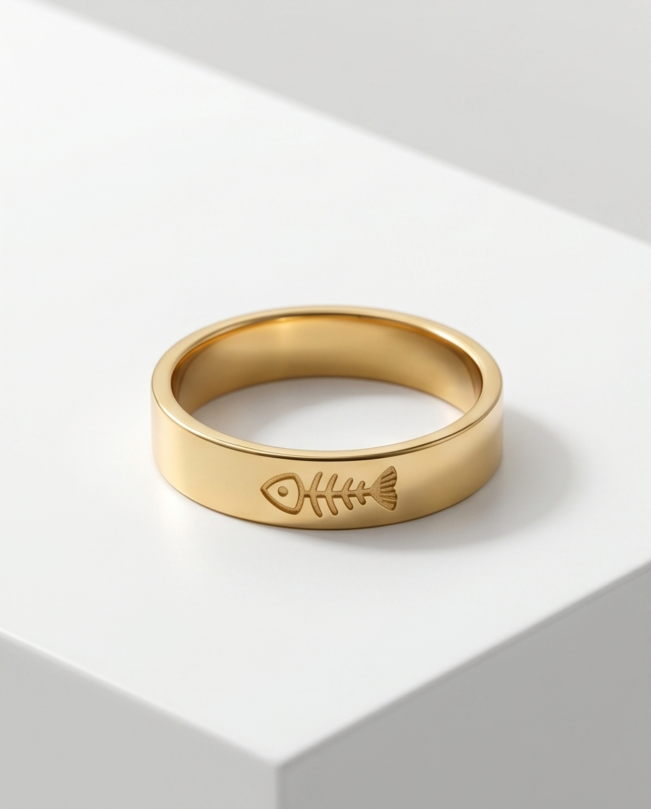 ANILLO DE ACERO QUIRURGICO AN002