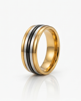 Anillo acero quirúrgico mujer 51
