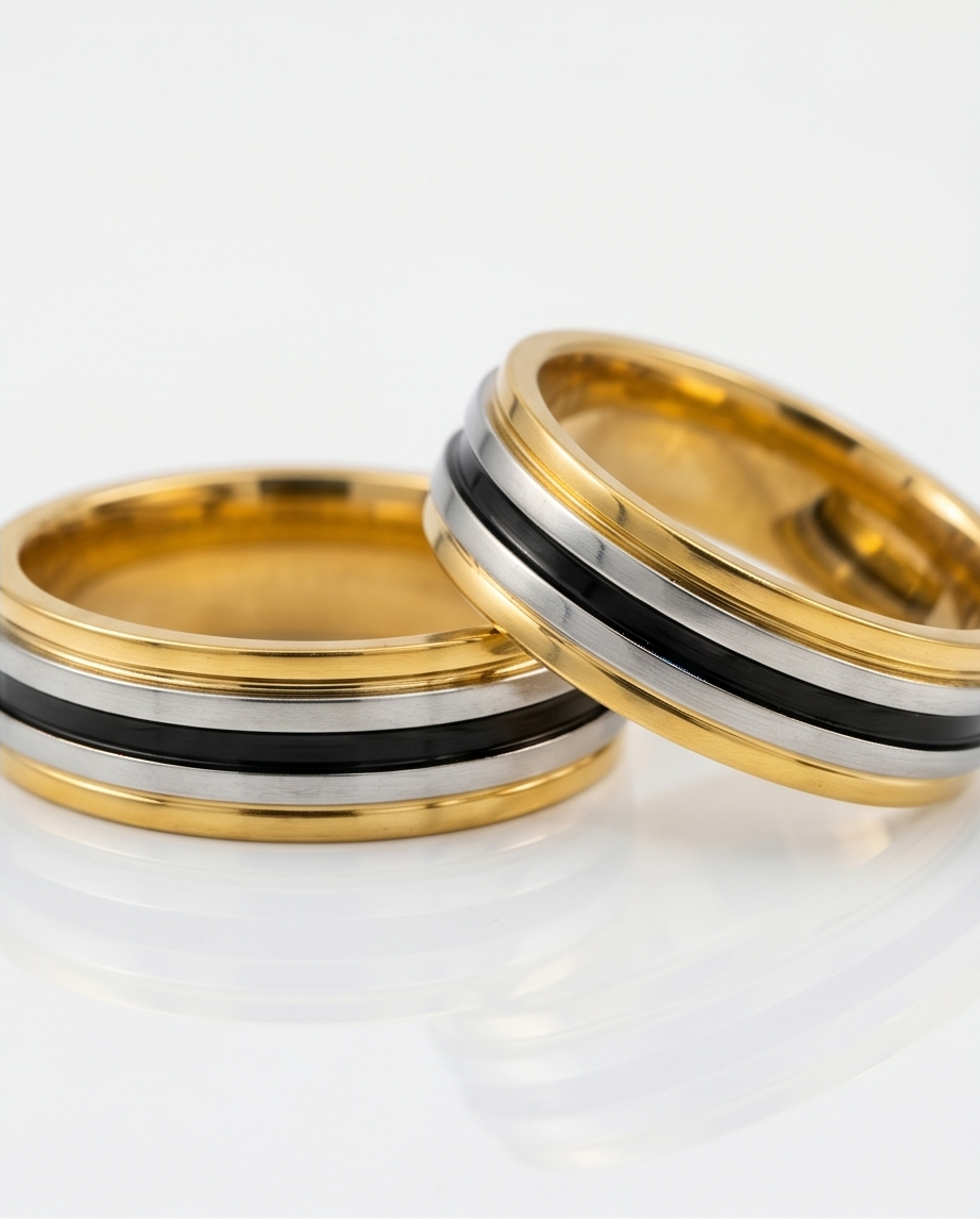 ANILLOS DE ACERO QUIRURGICO SET DE 36 PIEZAS 04