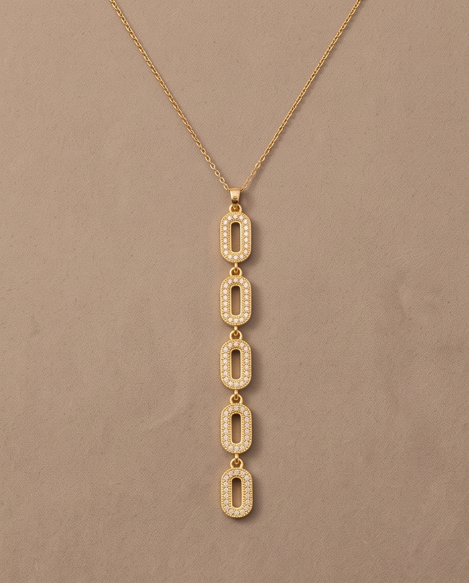 COLLAR CON DIJE EN ACERO QUIRURGICO RECIEN RECIBIDO