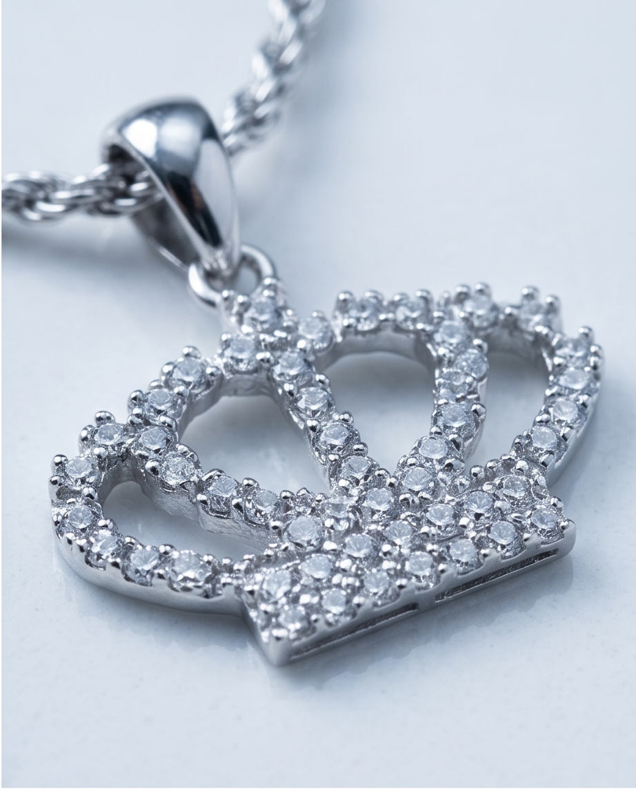 COLLAR CON DIJE ENCHAPADO