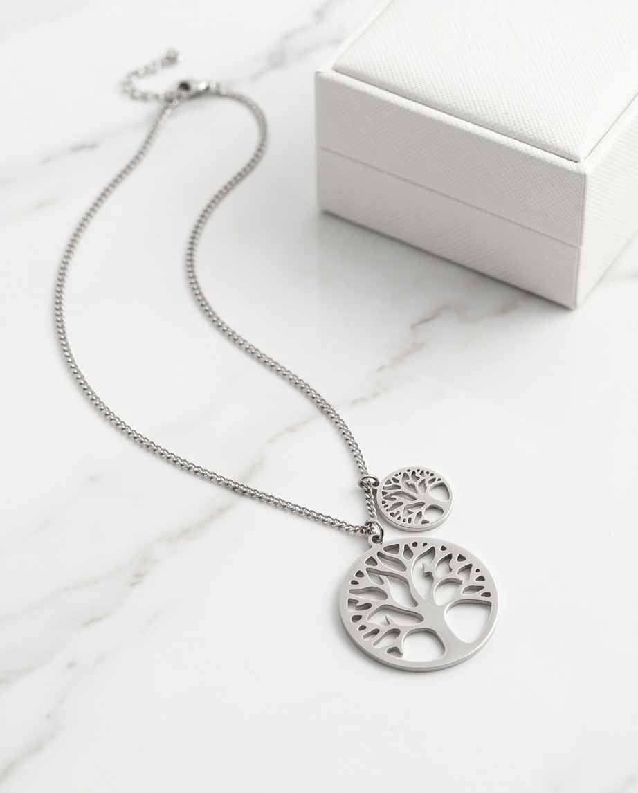 Collar acero quirúrgico mujer 25