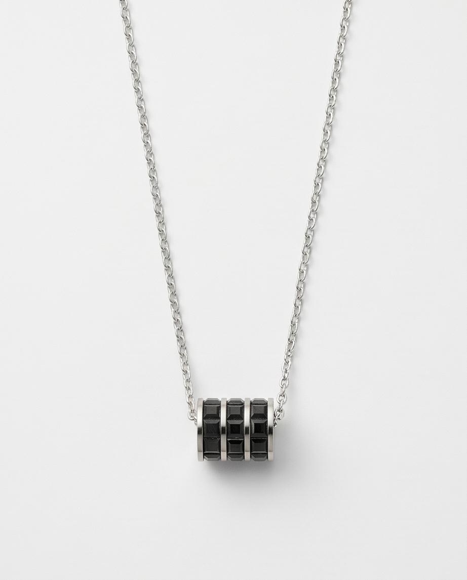 Collar acero quirúrgico mujer 63