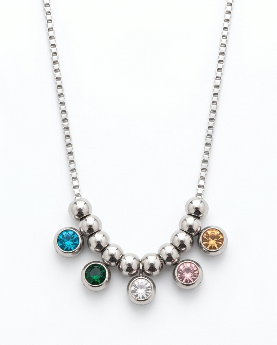 Collar acero quirúrgico mujer 13