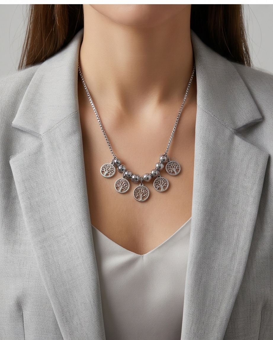 Collar acero quirúrgico mujer 80