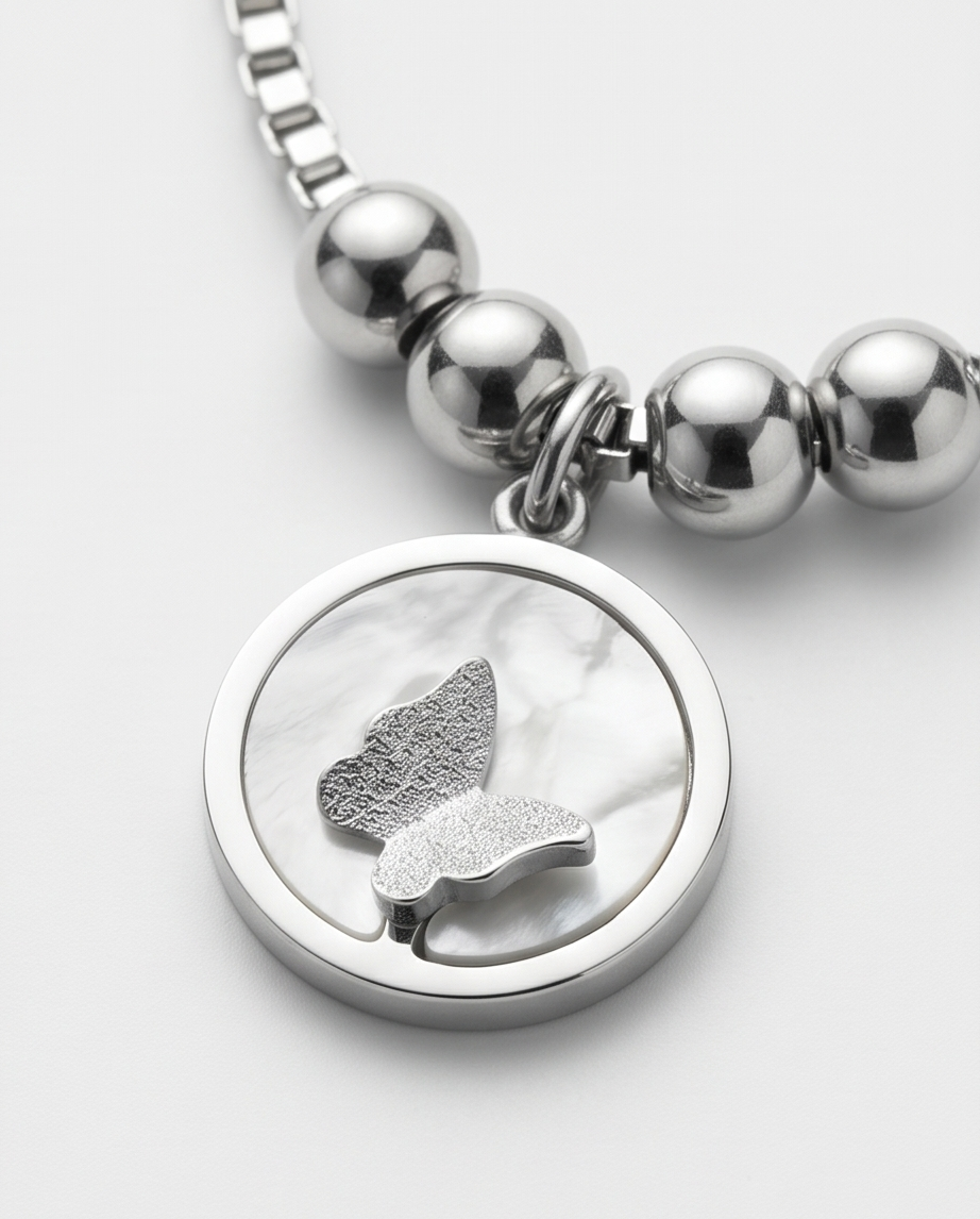 Collar acero quirúrgico mujer 62