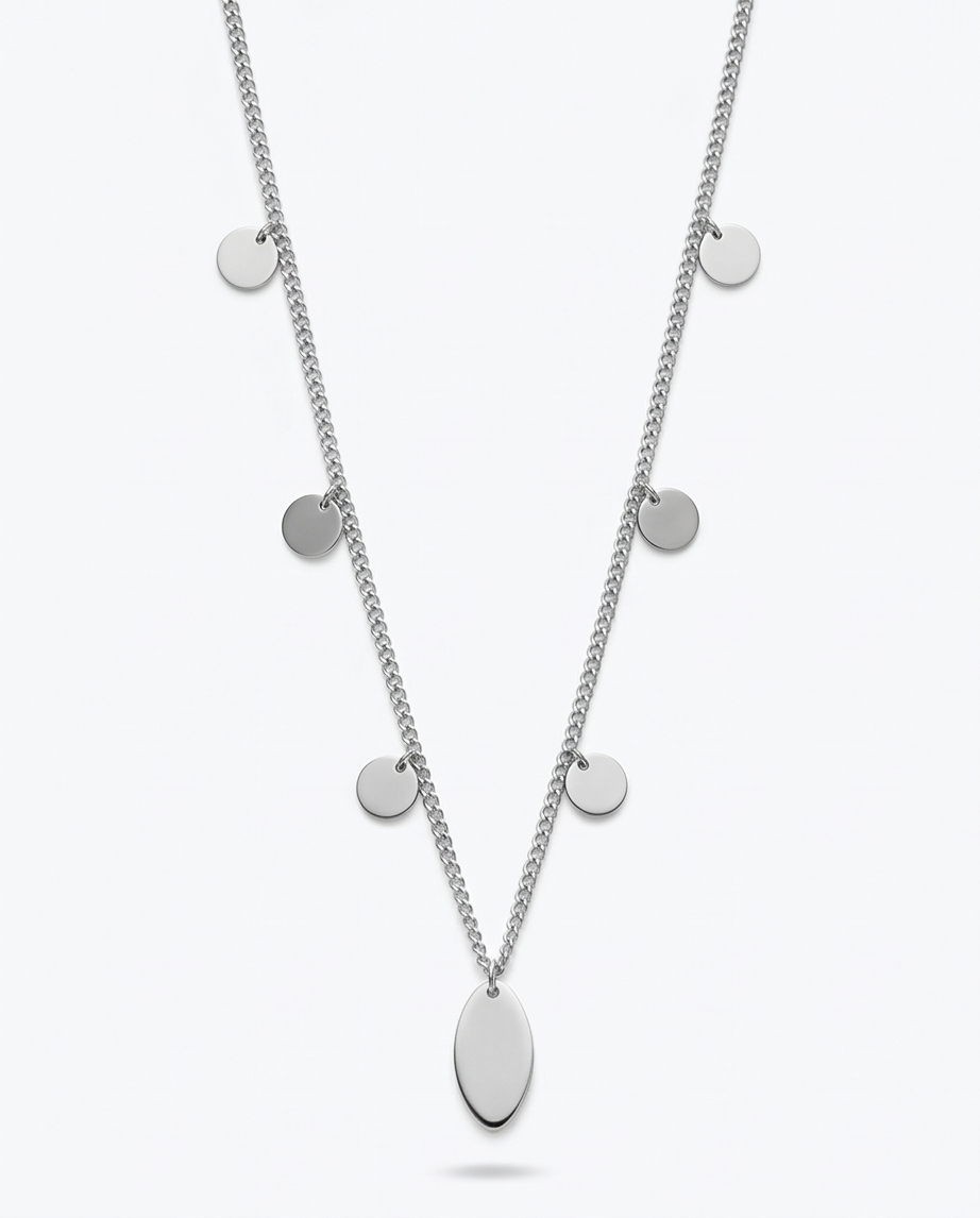 Collar acero quirúrgico mujer 6
