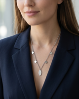 Collar acero quirúrgico mujer 6