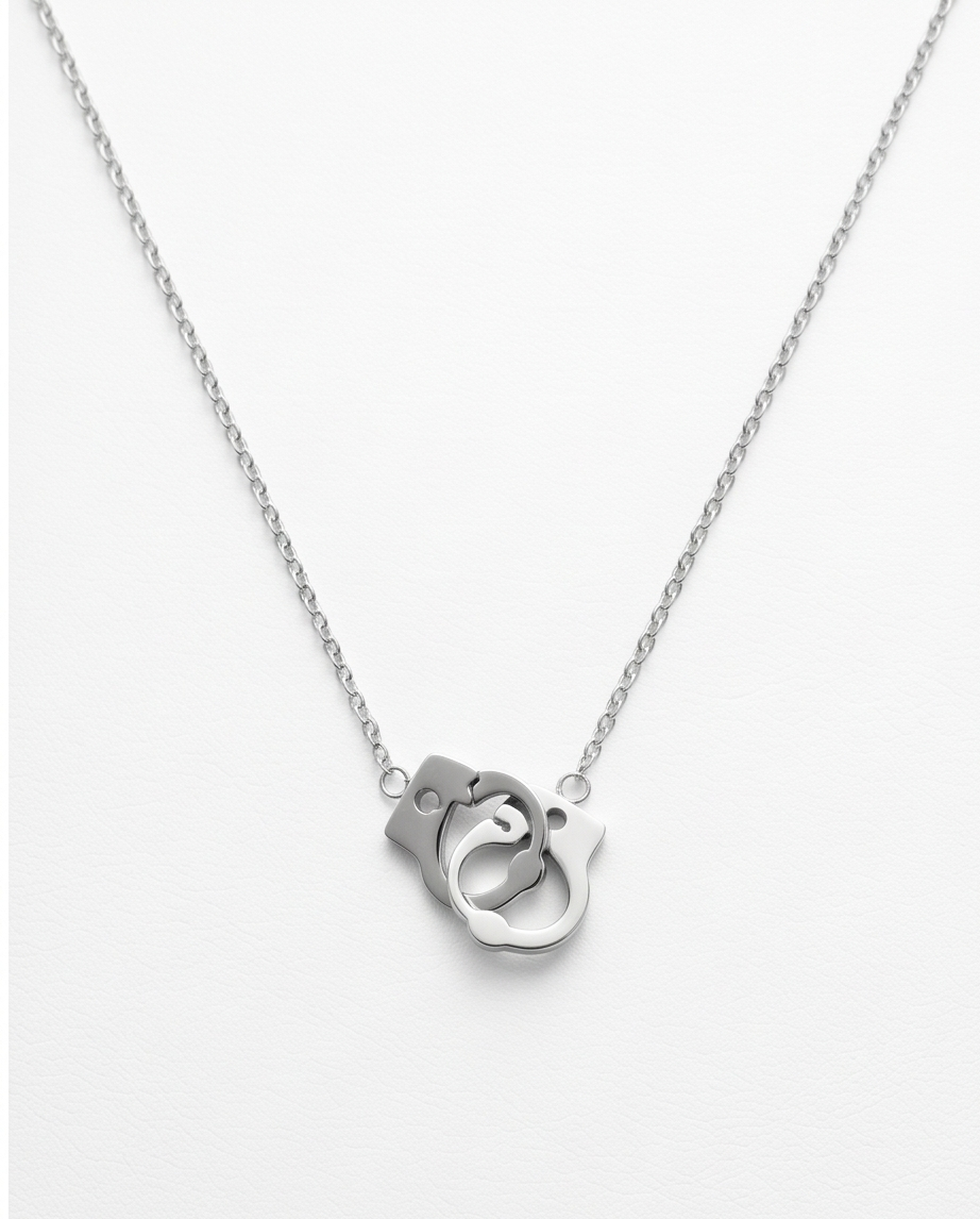 COLLAR UNISEX ACERO CON DIJE