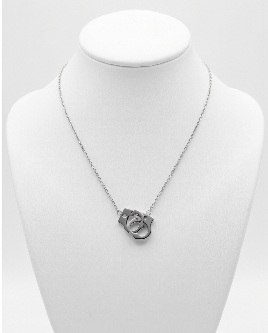 COLLAR UNISEX ACERO CON DIJE