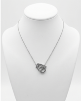 COLLAR UNISEX ACERO CON DIJE