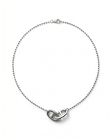 COLLAR UNISEX DE ACERO CON DIJE