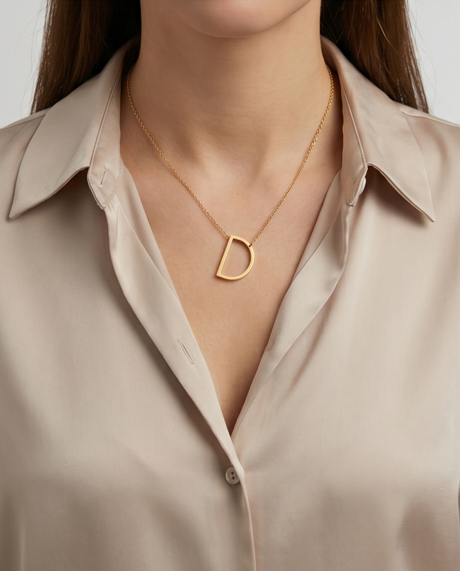 COLLAR UNISEX ACERO CON DIJE