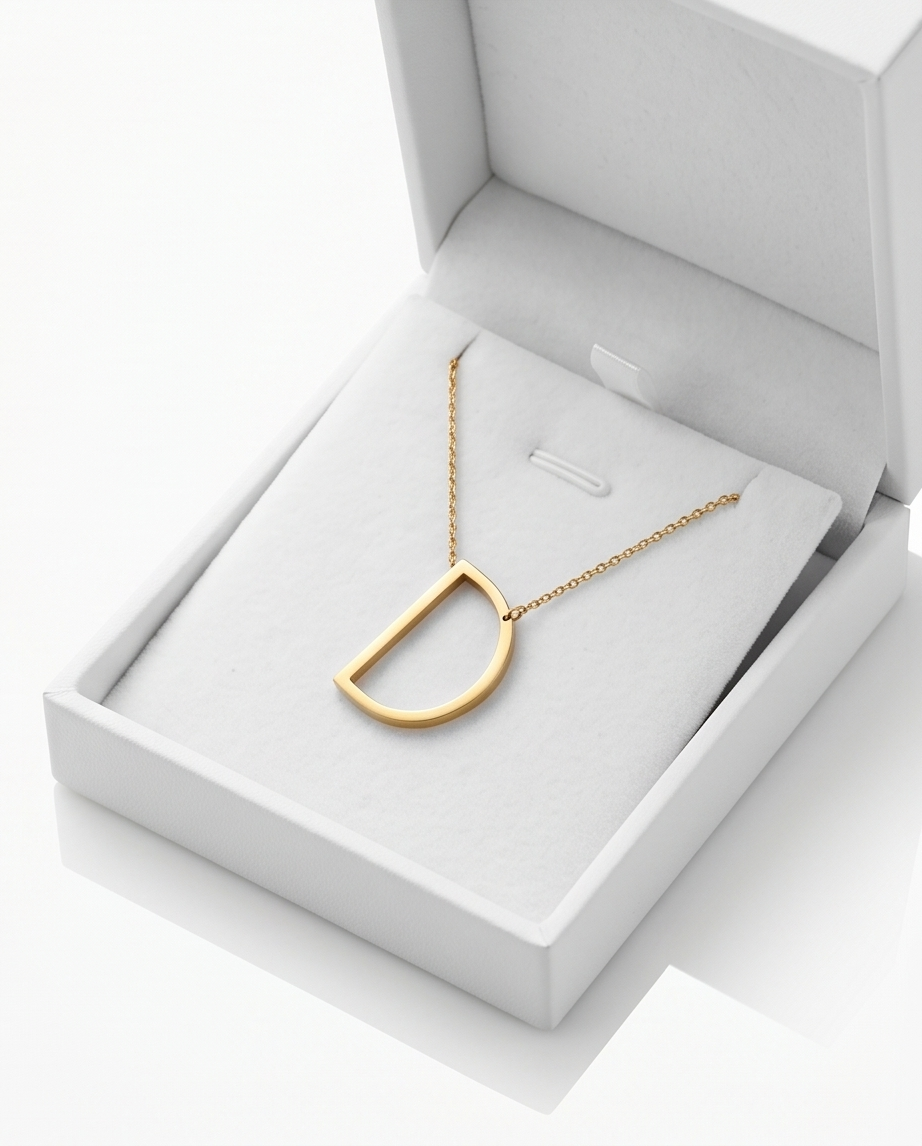 COLLAR UNISEX ACERO CON DIJE