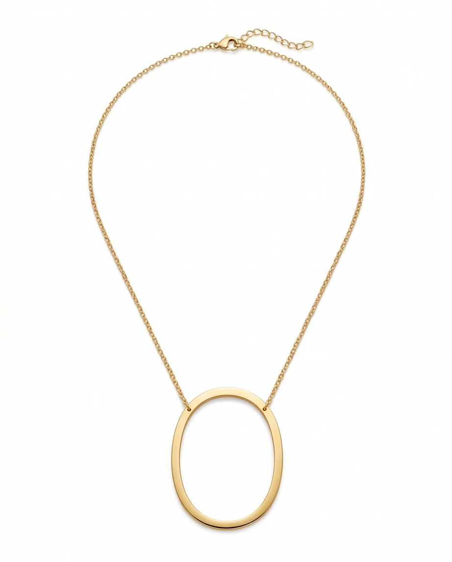 COLLAR UNISEX DE ACERO CON DIJE
