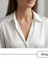 COLLAR CON DIJE EN ACERO QUIRURGICO C28