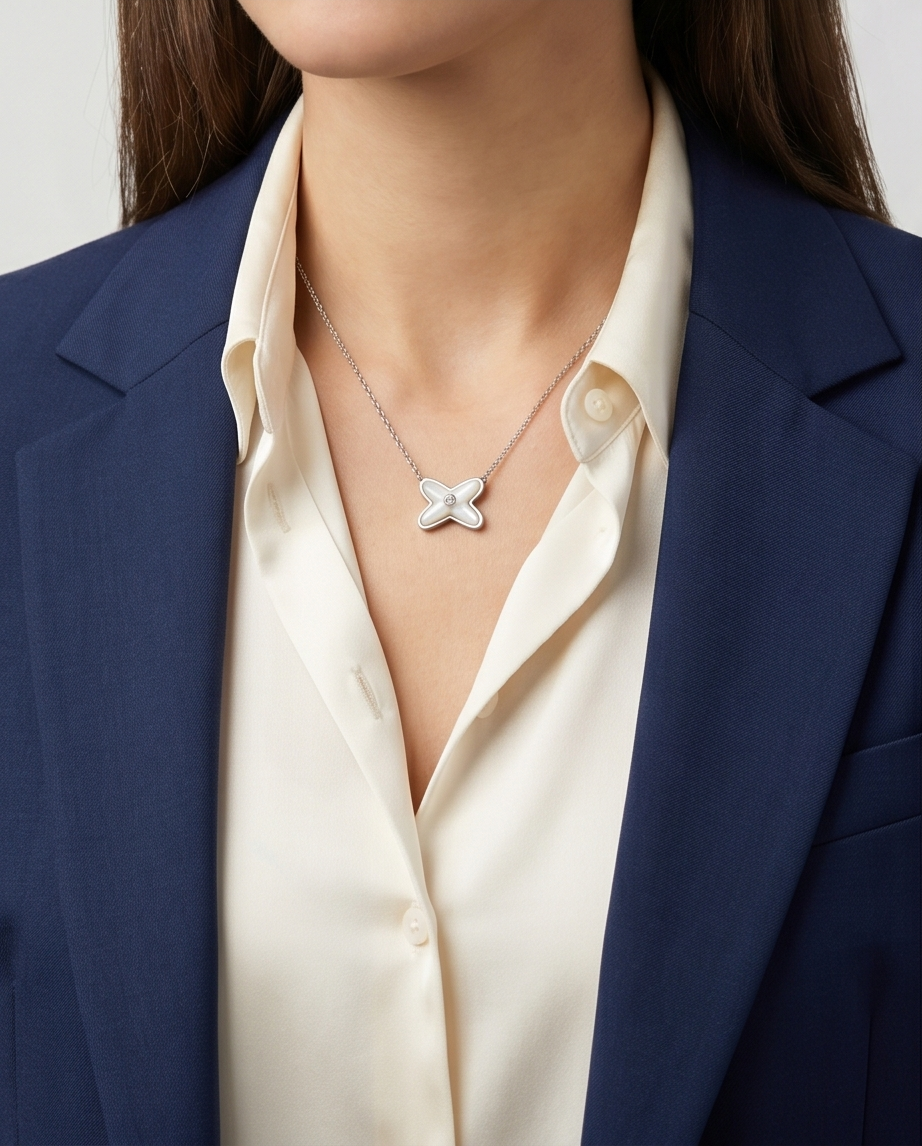 Collar acero quirúrgico mujer 04/2025 7