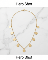 COLLAR UNISEX DE ACERO CON DIJE