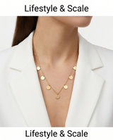 COLLAR UNISEX DE ACERO CON DIJE