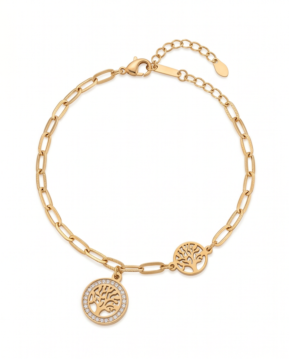 Pulsera acero quirúrgico mujer 100