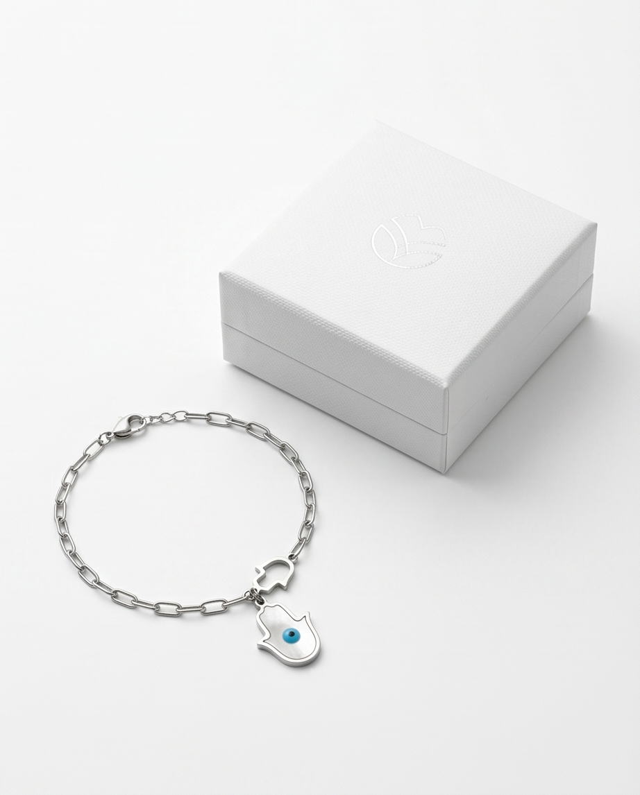 Pulsera acero quirúrgico mujer 28