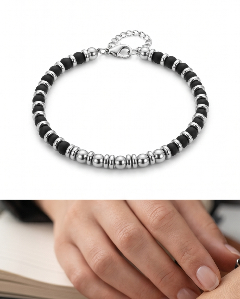 Pulsera acero quirúrgico mujer 88