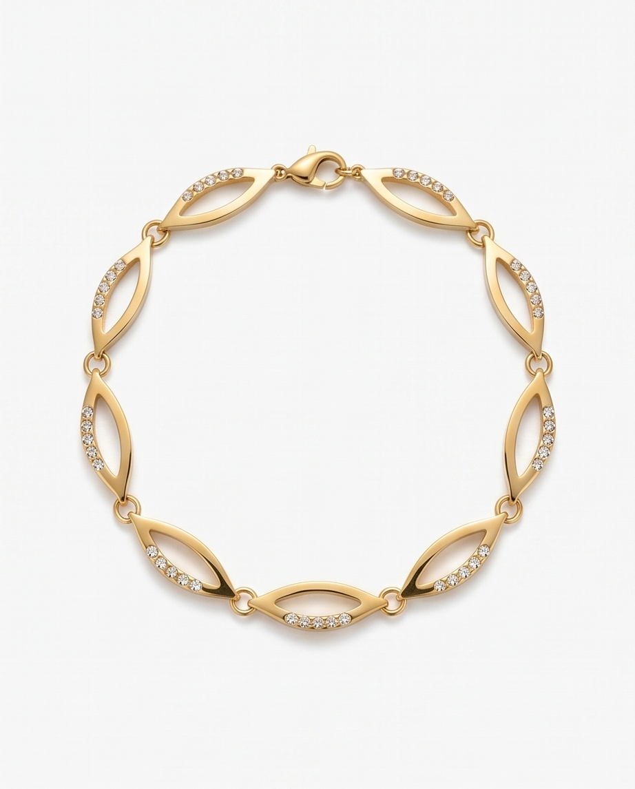 Pulsera acero quirúrgico mujer 93