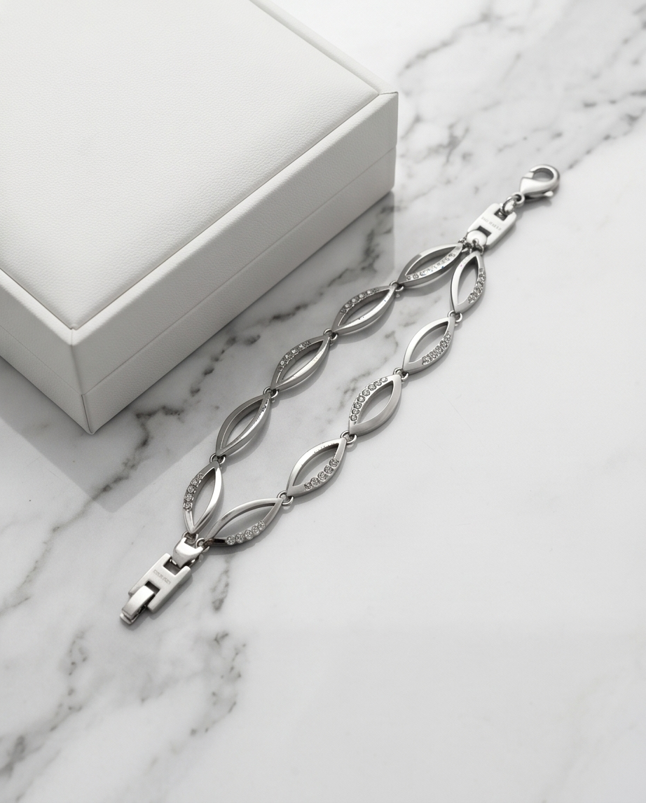 Pulsera acero quirúrgico mujer 65